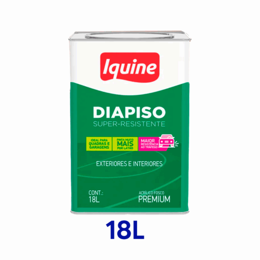 TINTA DIA PISO 18 LITROS IQUINE