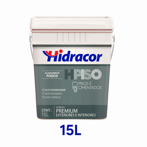 TINTA H-PISO 15 LITROS HIDRACOR