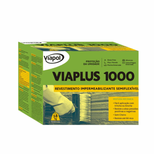 IMPERMEABILIZANTE VIAPLUS 1000 VIAPOL – 18KG