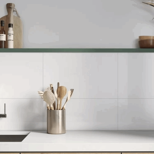 Visão alternativa de REVESTIMENTO RIVIERA BRANCO A 37X59CM