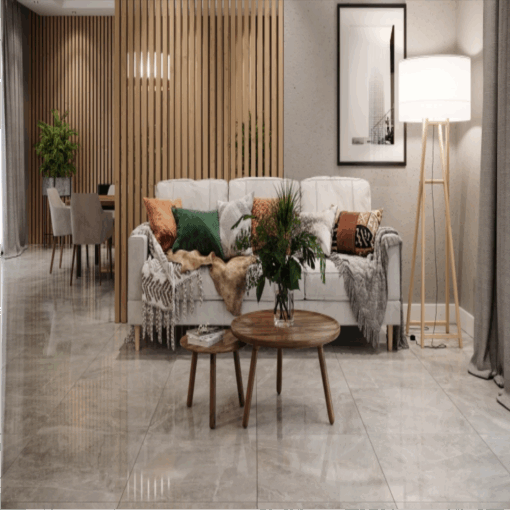 Visão alternativa de Piso Cristal Georgia PO A Retificado 74x74 Caixa com 2.20MT