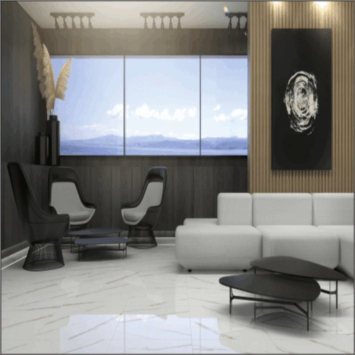 Visão alternativa de Piso Cristal Lyon PO A Retificado 74x74